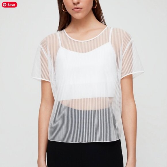 Babaton Mesh Blouse - Size XS - Picture 1 of 3